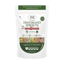 NIHKAN Dehydrated Sprouts – Super 7 Grain Mix - Instant Sprouts - 200g