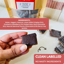 NIHKAN Millets Energy Bites - Choco Berry Millets - No Sugar added : 7 Bars