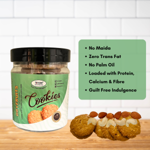 NIHKAN Whole Grain Cookies - DRY FRUITS