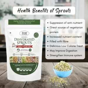 NIHKAN Dehydrated Sprouts – Super 7 Grain Mix