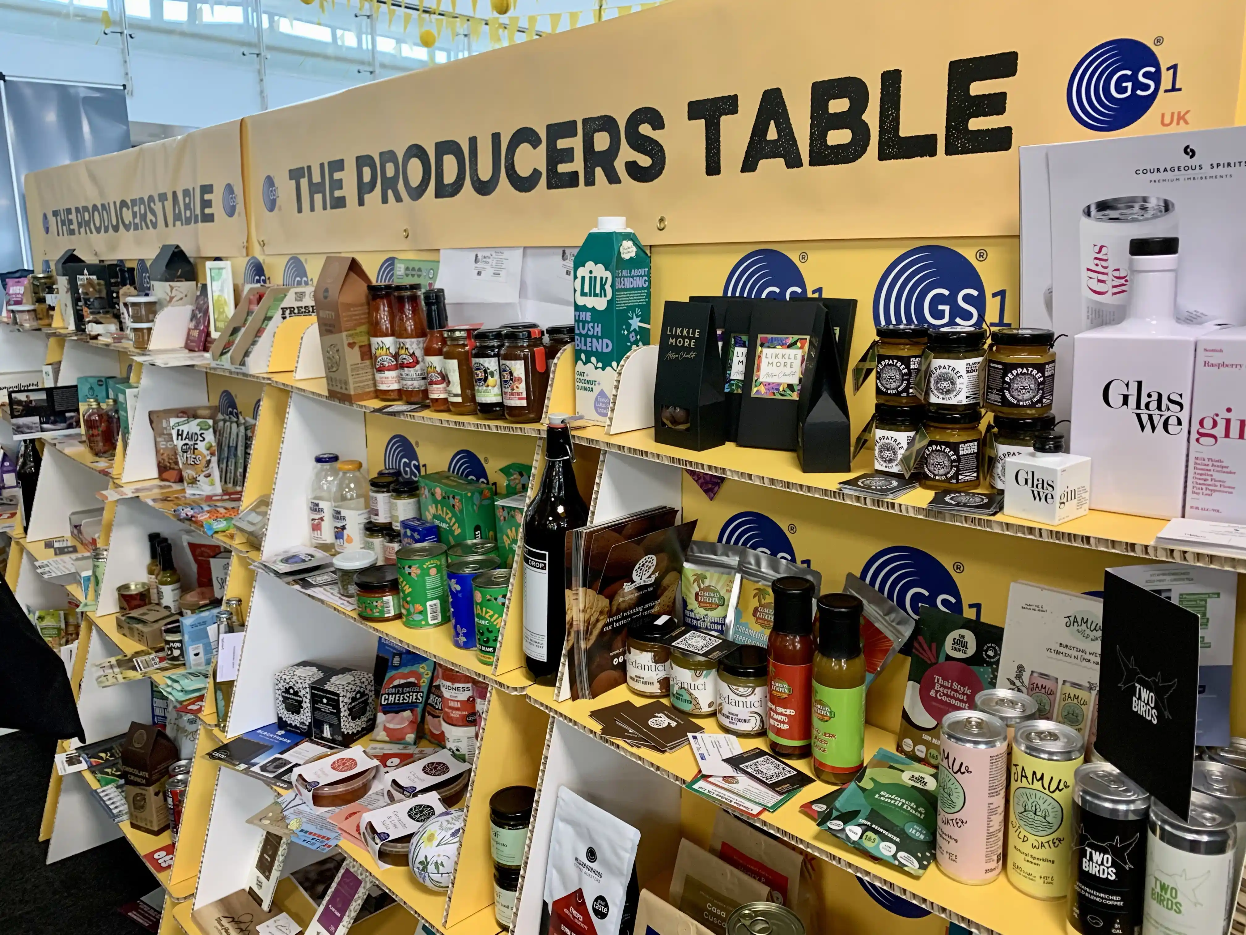 Producers Table display all