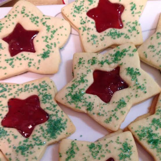 Stars Jam Cookies