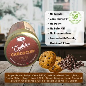 NIHKAN Vegan Cookies - CHOCOCHIP