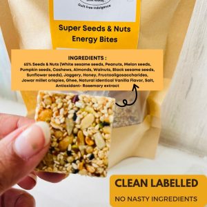 NIHKAN Superseeds & Nuts Energy Bites