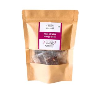 NIHKAN Ragi & Dates Energy Bites