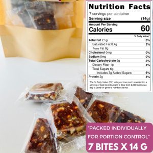 NIHKAN Ragi & Dates Energy Bites